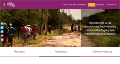 Desktop Screenshot of mujeresdelsur.org